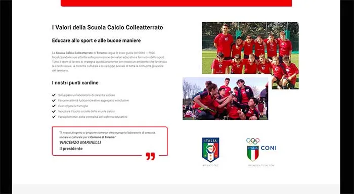 sezione società