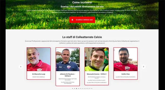 sezione staff